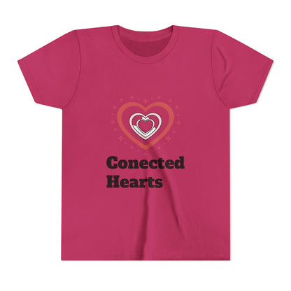 Connected Hearts Youth Tee | Heart Graphic, Love Design