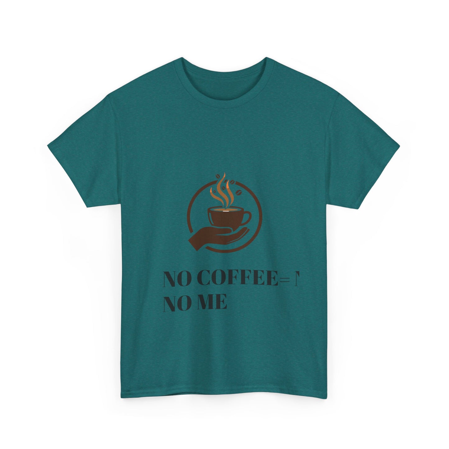 No Coffee No Me Tee | Coffee Cup Illustration, Morning Caffeine Shirt