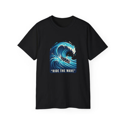 Ride the Wave T-Shirt | Ocean Wave Surf Graphic Tee