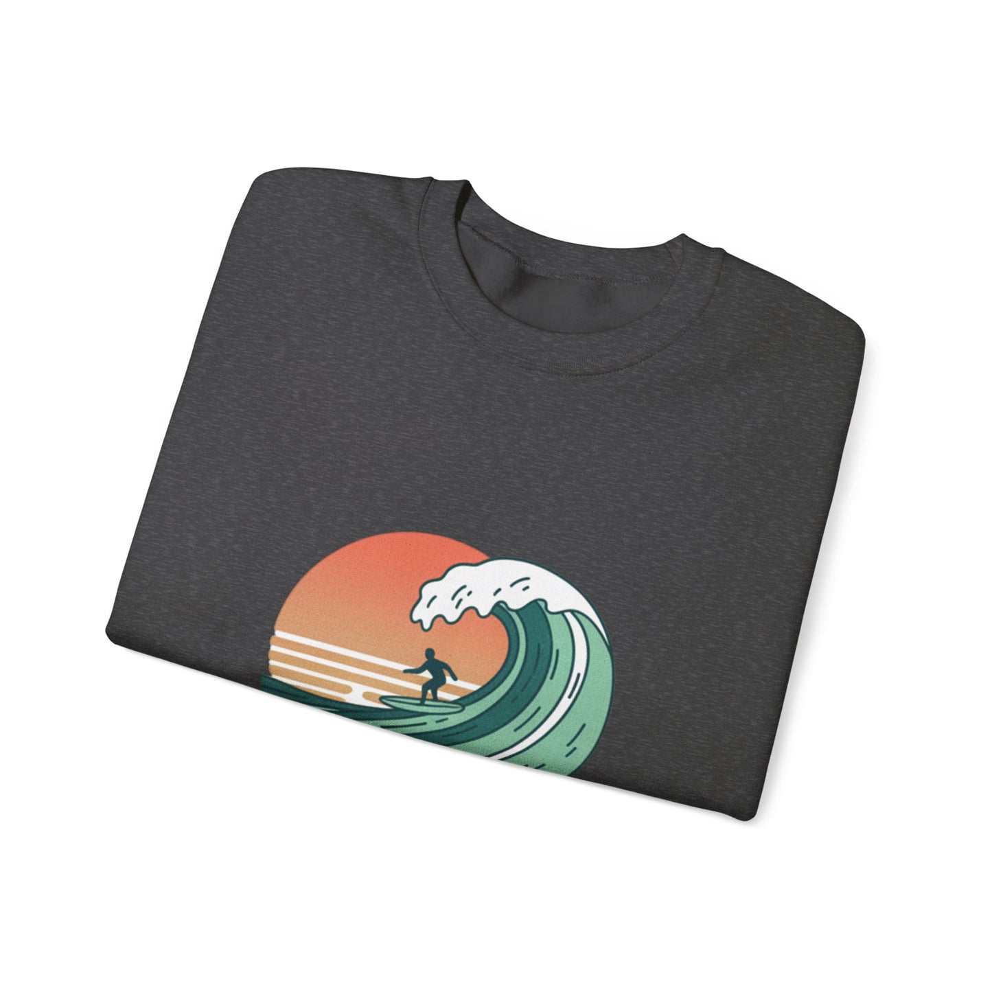 Stay Wild Surf Crewneck Sweatshirt