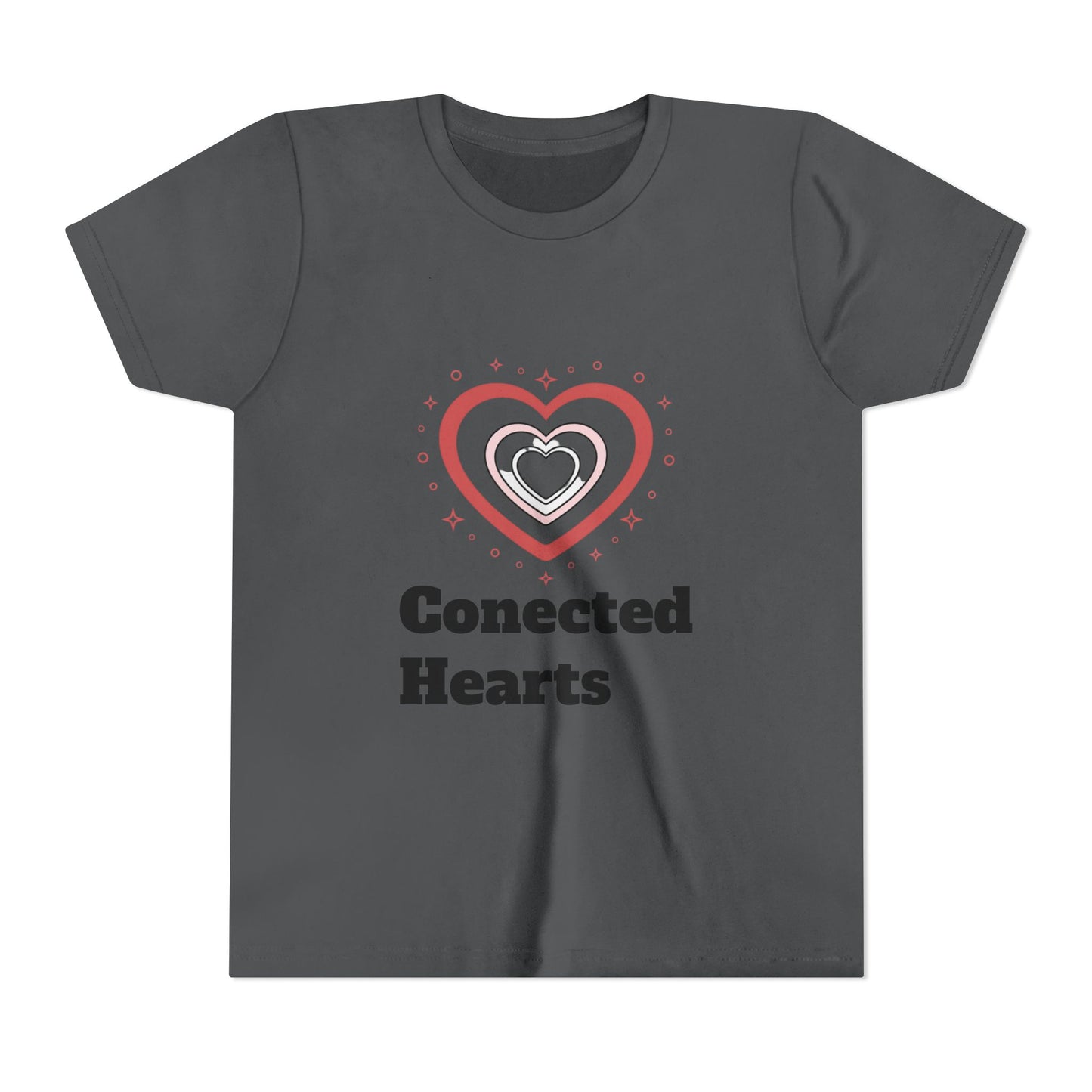 Connected Hearts Youth Tee | Heart Graphic, Love Design