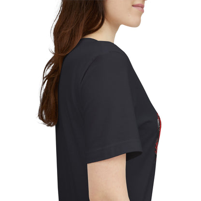 Red Racing Formula Car tee | Race Car T-Tricou Personalizat Formula Racing Red Storm | Bella Canvas® 3001 100% Bumbac Premium Unisex