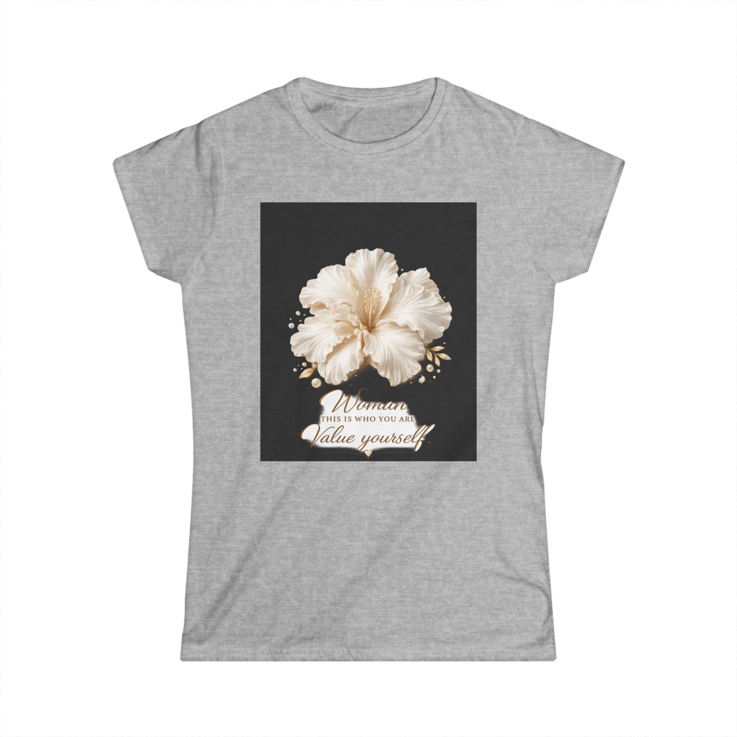 Tricou Damă Softstyle Premium – Bumbac Moale & Croială Feminină