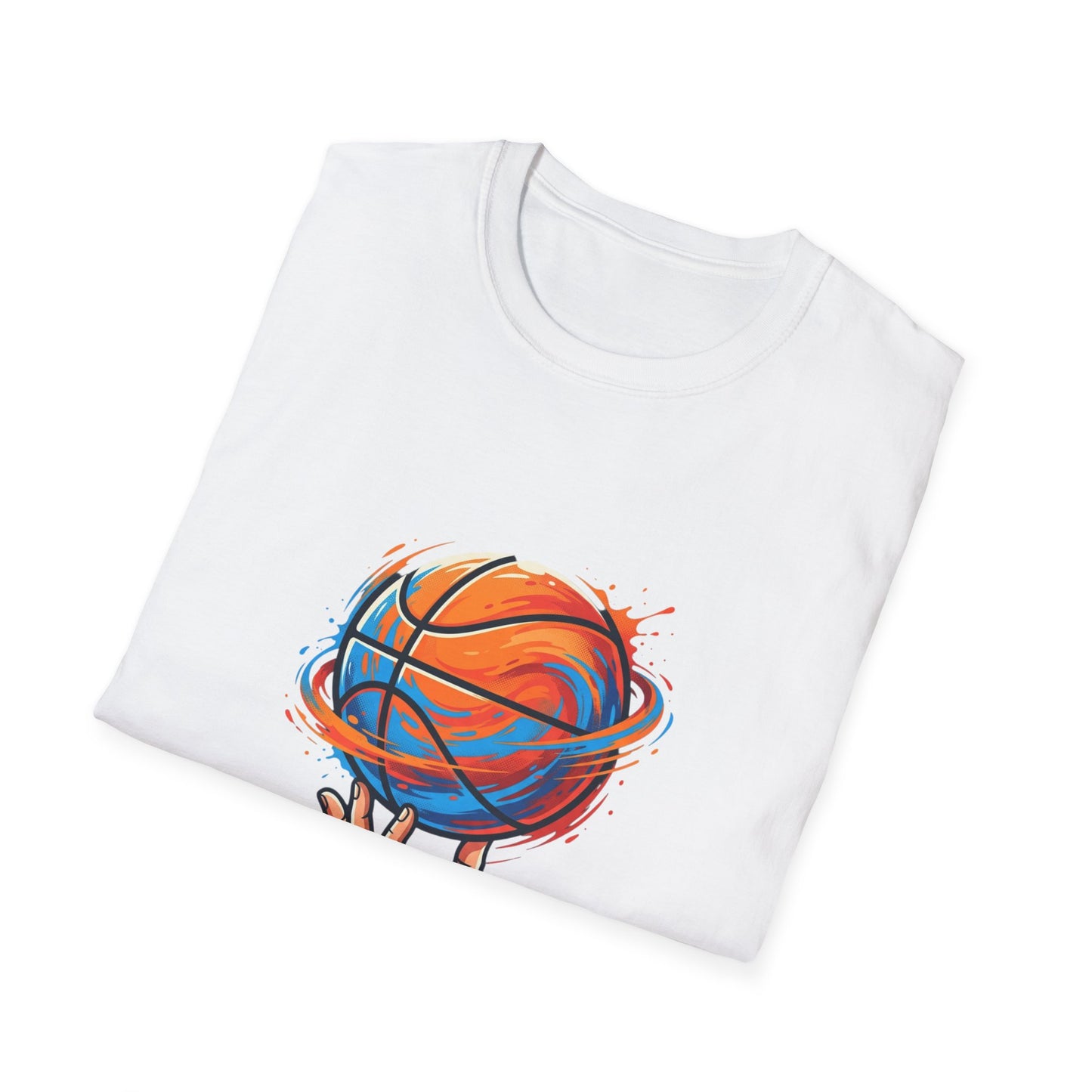 Basketball Passion T-Shirt | Spinning Ball Illustration