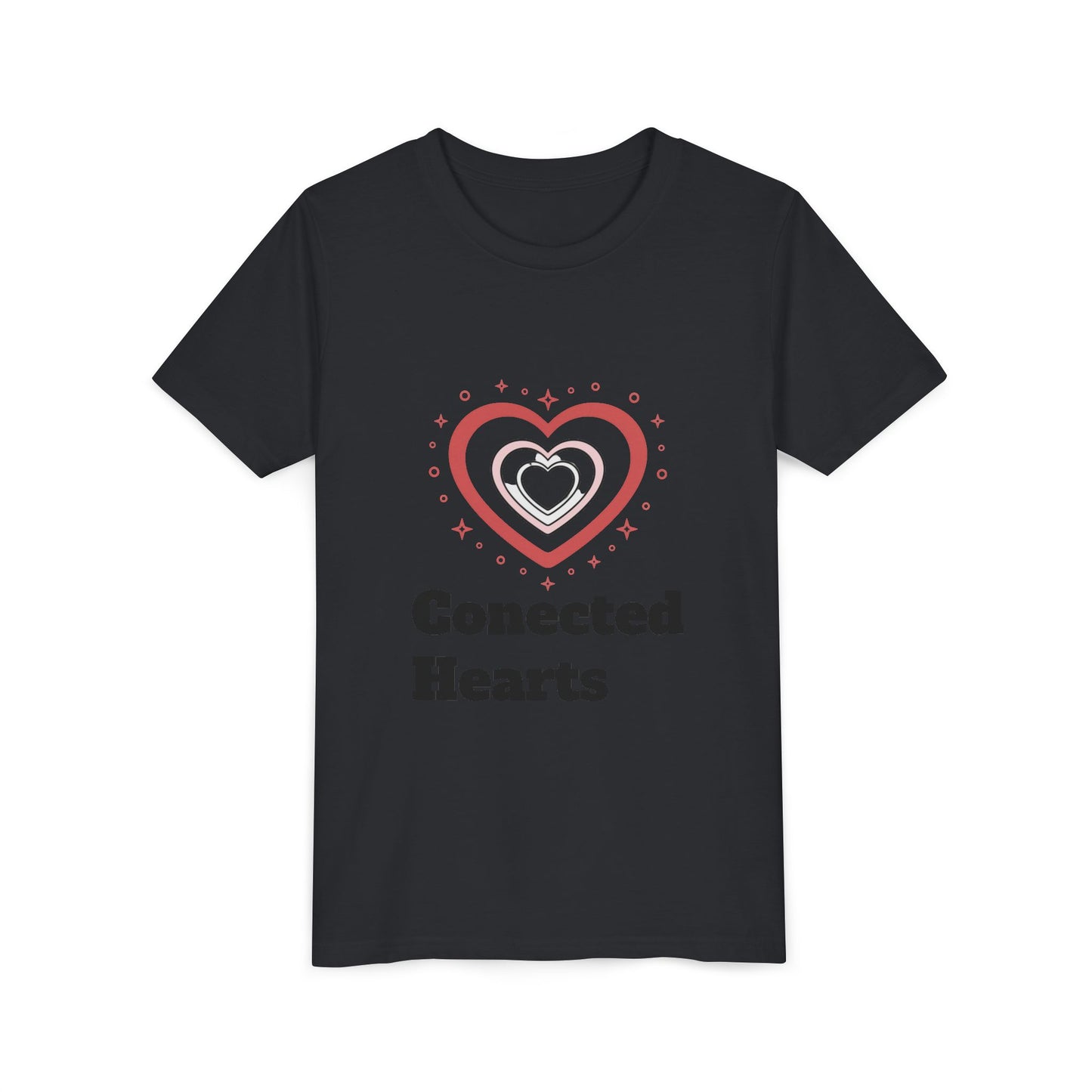 Connected Hearts Youth Tee | Heart Graphic, Love Design