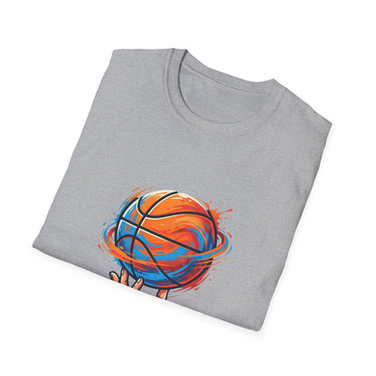 Basketball Passion T-Shirt | Spinning Ball Illustration