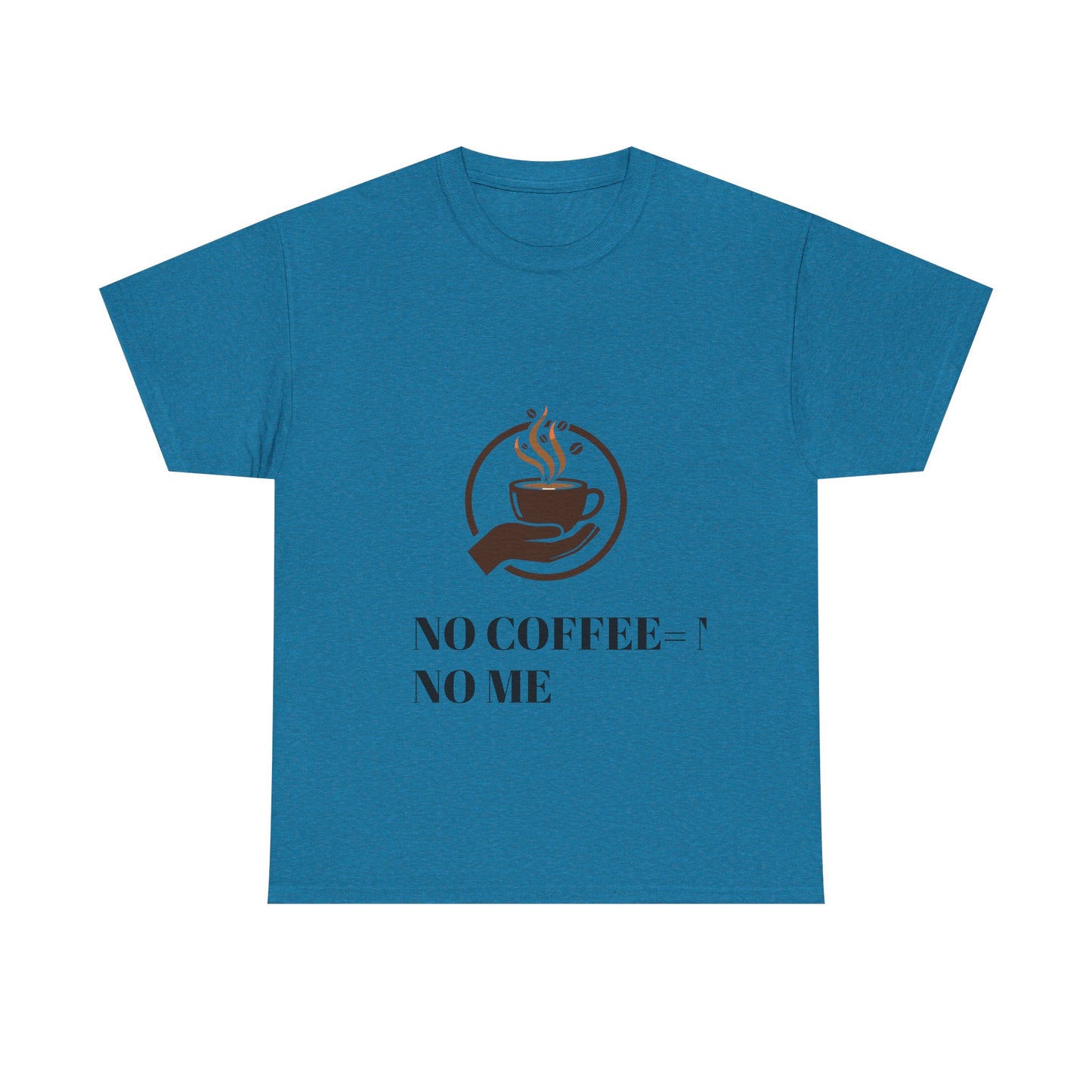 No Coffee No Me Tee | Coffee Cup Illustration, Morning Caffeine Shirt