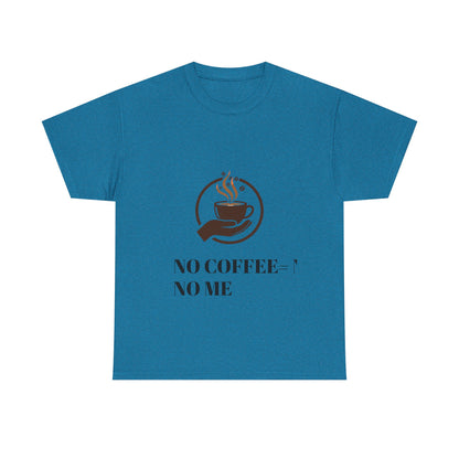 No Coffee No Me Tee | Coffee Cup Illustration, Morning Caffeine Shirt