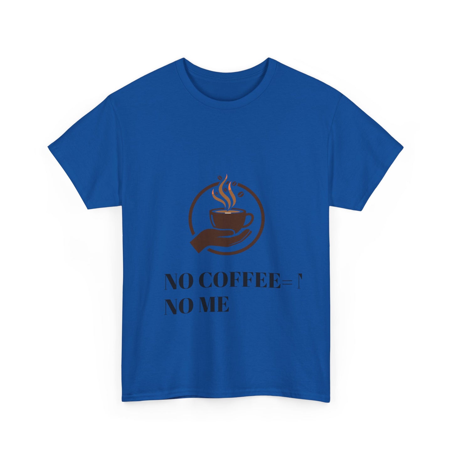 No Coffee No Me Tee | Coffee Cup Illustration, Morning Caffeine Shirt