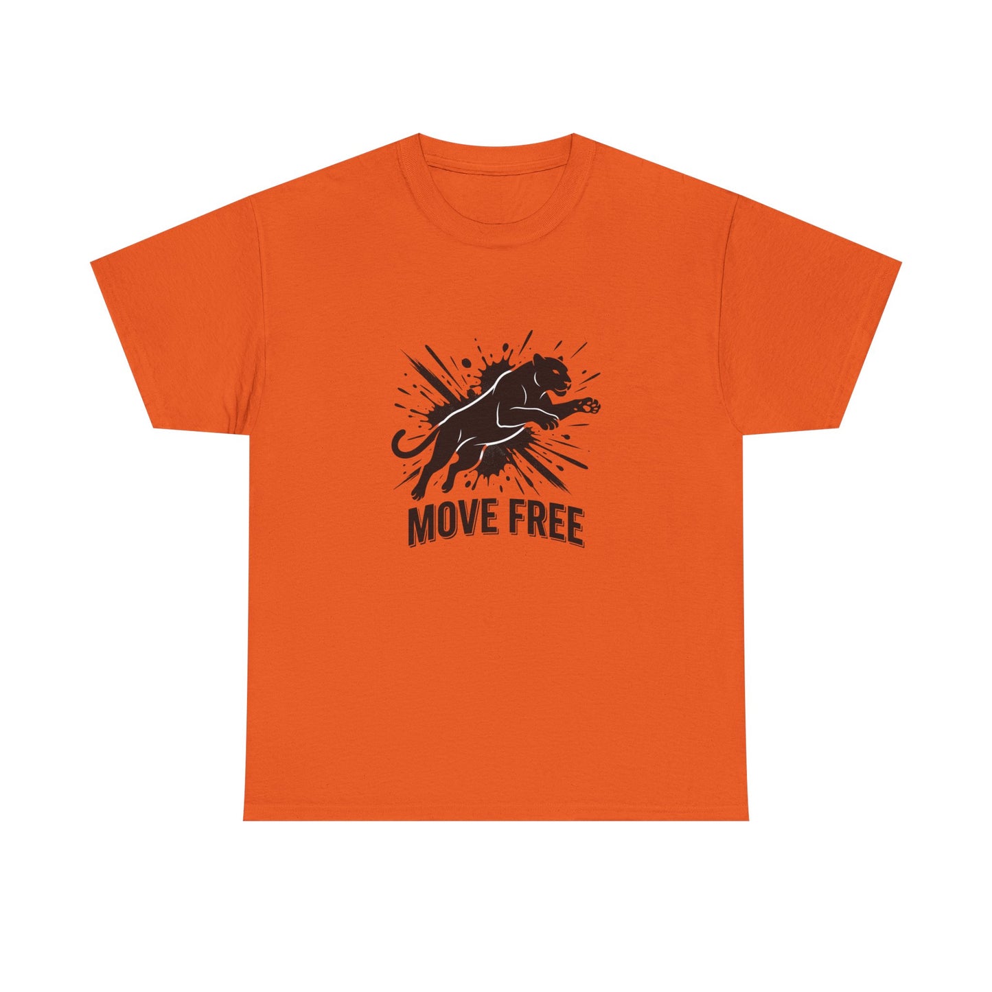 Tricou Gildan 5000 “MOVE FREE” – Bumbac 100% Rezistent, Confort Zilnic & Stil Streetwear Autentic