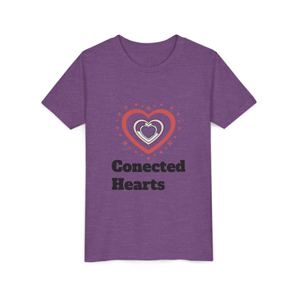 Connected Hearts Youth Tee | Heart Graphic, Love Design