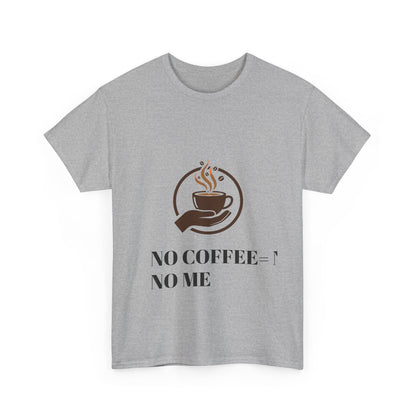 No Coffee No Me Tee | Coffee Cup Illustration, Morning Caffeine Shirt