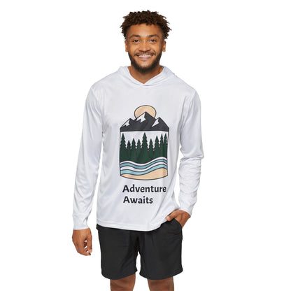 Adventure Awaits Mountain Hoodie — Men's Outdoor Warmup Pullover