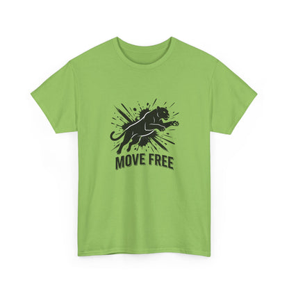 Tricou Gildan 5000 “MOVE FREE” – Bumbac 100% Rezistent, Confort Zilnic & Stil Streetwear Autentic