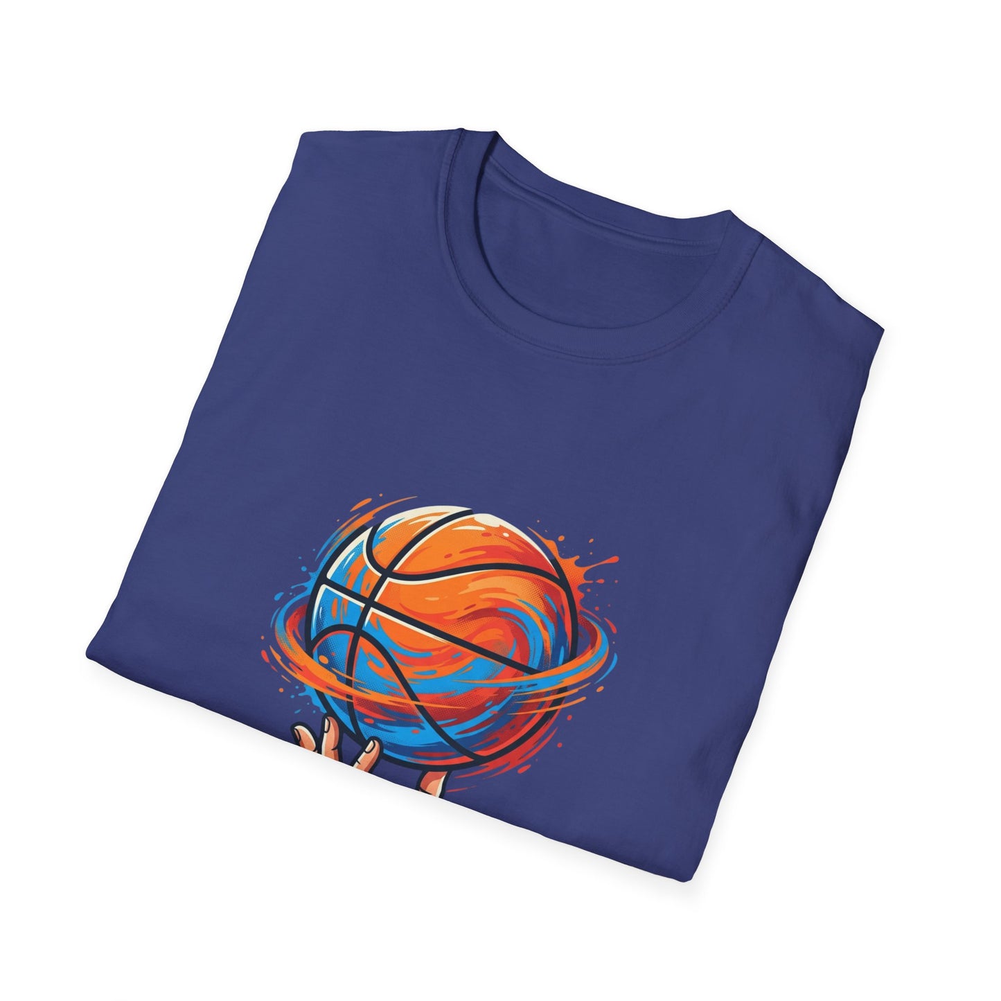 Basketball Passion T-Shirt | Spinning Ball Illustration