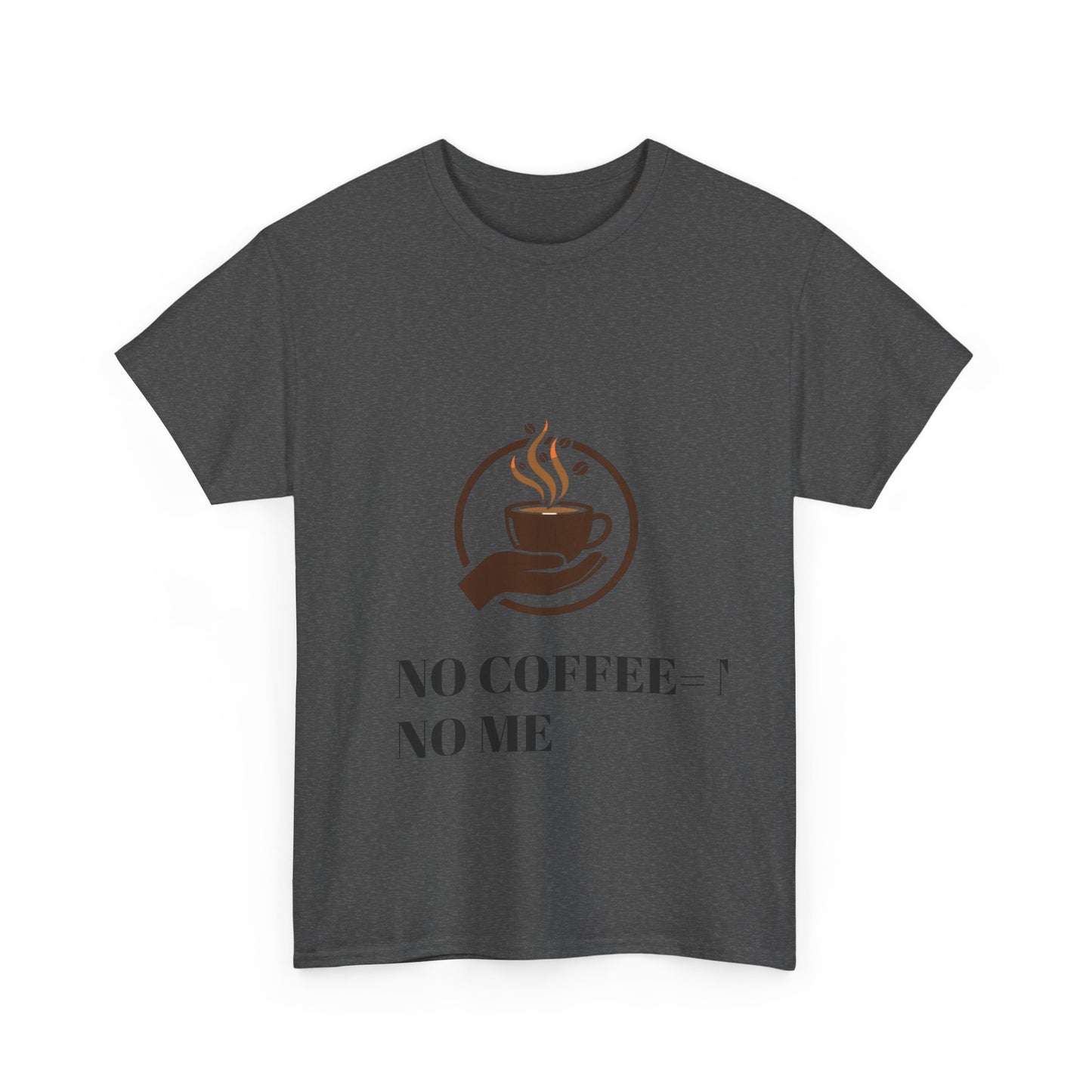 No Coffee No Me Tee | Coffee Cup Illustration, Morning Caffeine Shirt