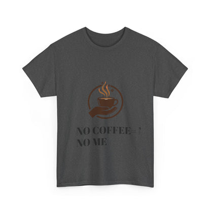 No Coffee No Me Tee | Coffee Cup Illustration, Morning Caffeine Shirt