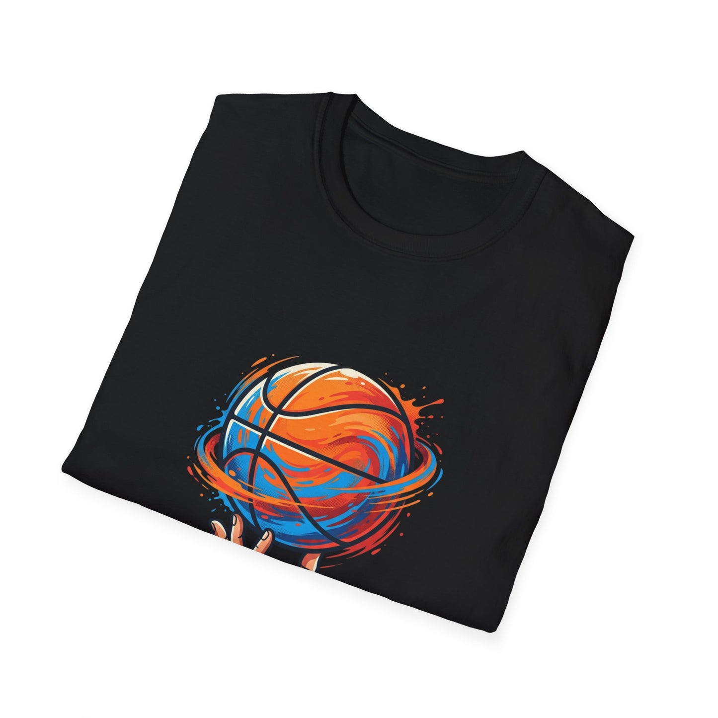 Basketball Passion T-Shirt | Spinning Ball Illustration