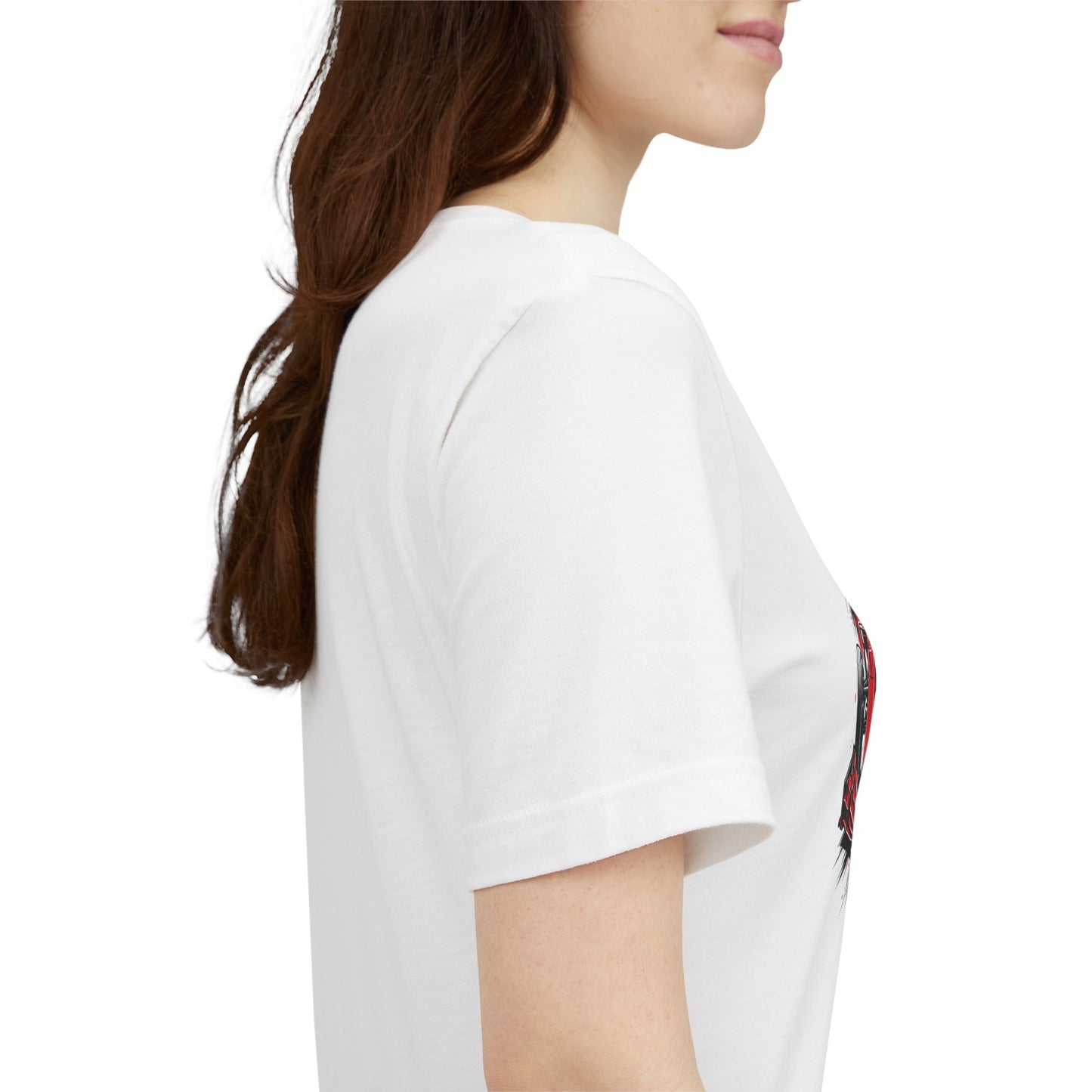 Red Racing Formula Car tee | Race Car T-Tricou Personalizat Formula Racing Red Storm | Bella Canvas® 3001 100% Bumbac Premium Unisex