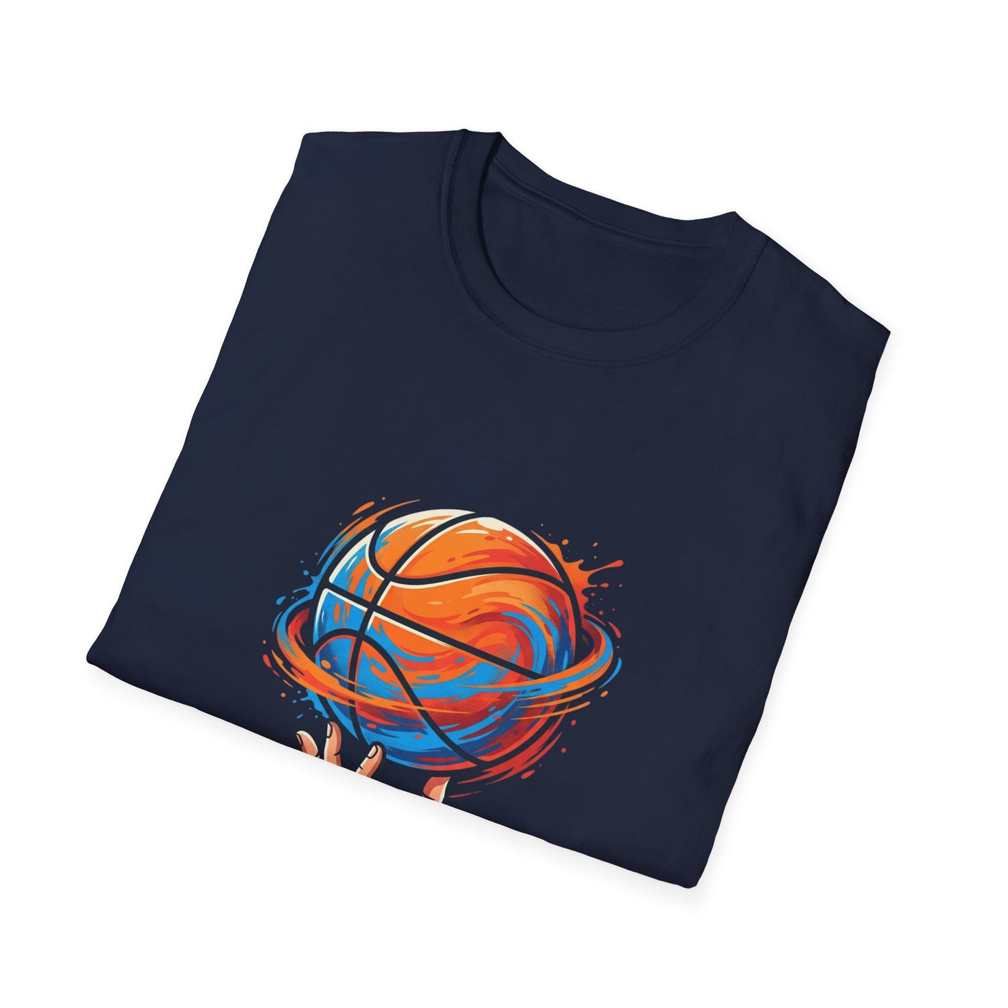Basketball Passion T-Shirt | Spinning Ball Illustration