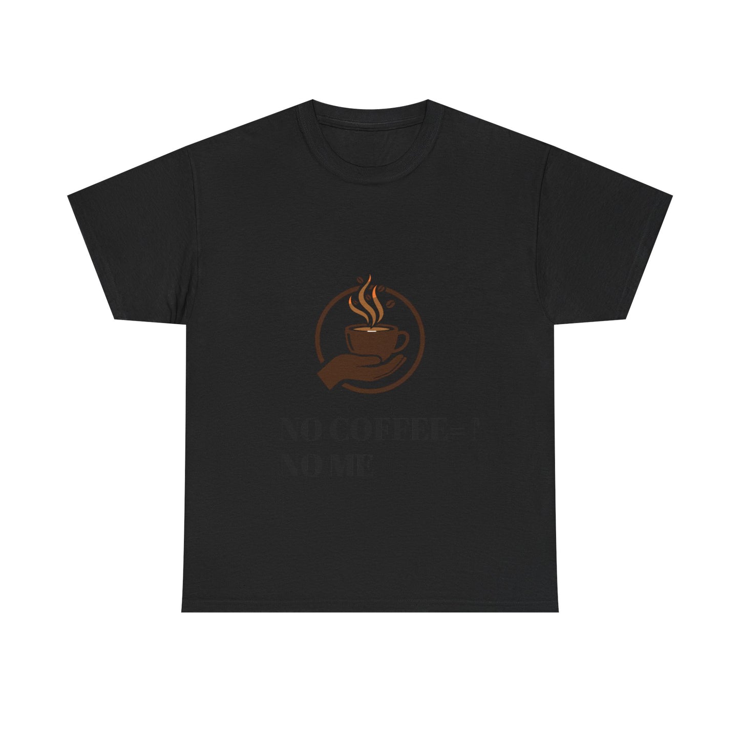 No Coffee No Me Tee | Coffee Cup Illustration, Morning Caffeine Shirt