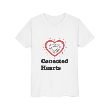 Connected Hearts Youth Tee | Heart Graphic, Love Design