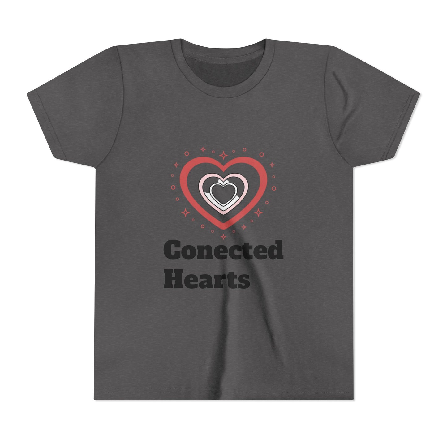 Connected Hearts Youth Tee | Heart Graphic, Love Design