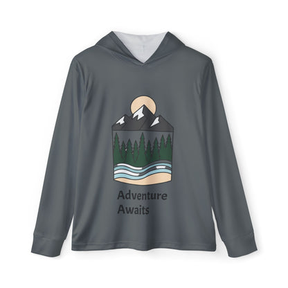 Adventure Awaits Mountain Hoodie — Men's Outdoor Warmup Pullover