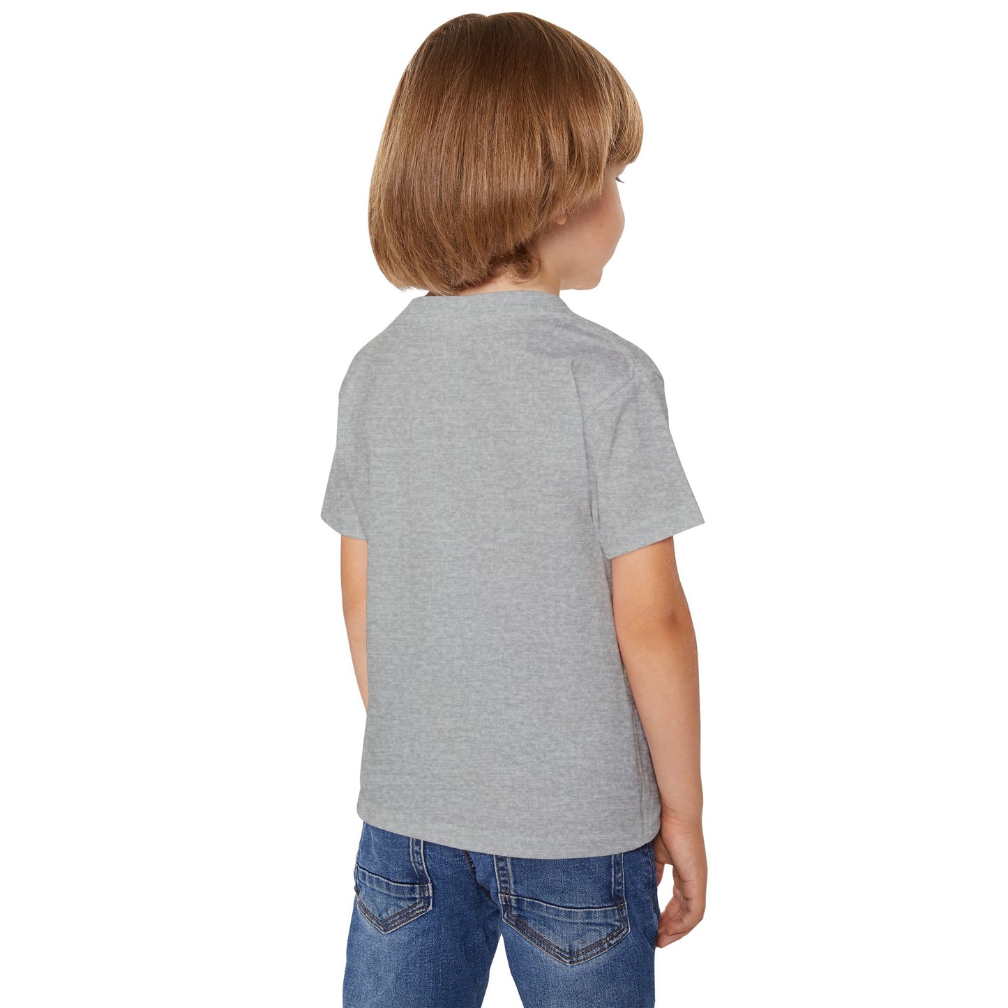 Smiling Cartoon Car Toddler T-shirt | Cute Vehicle Kids Tricou Personalizat Copii Gildan Heavy Cotton™ 100% Bumbac – Tricou Premium pentru Copii 2–6 Ani cu Imprimeu Colorat