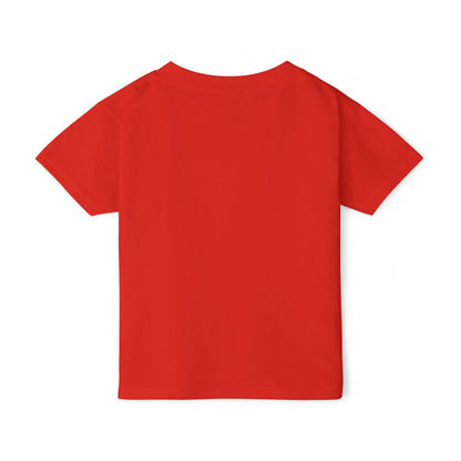 Smiling Cartoon Car Toddler T-shirt | Cute Vehicle Kids Tricou Personalizat Copii Gildan Heavy Cotton™ 100% Bumbac – Tricou Premium pentru Copii 2–6 Ani cu Imprimeu Colorat