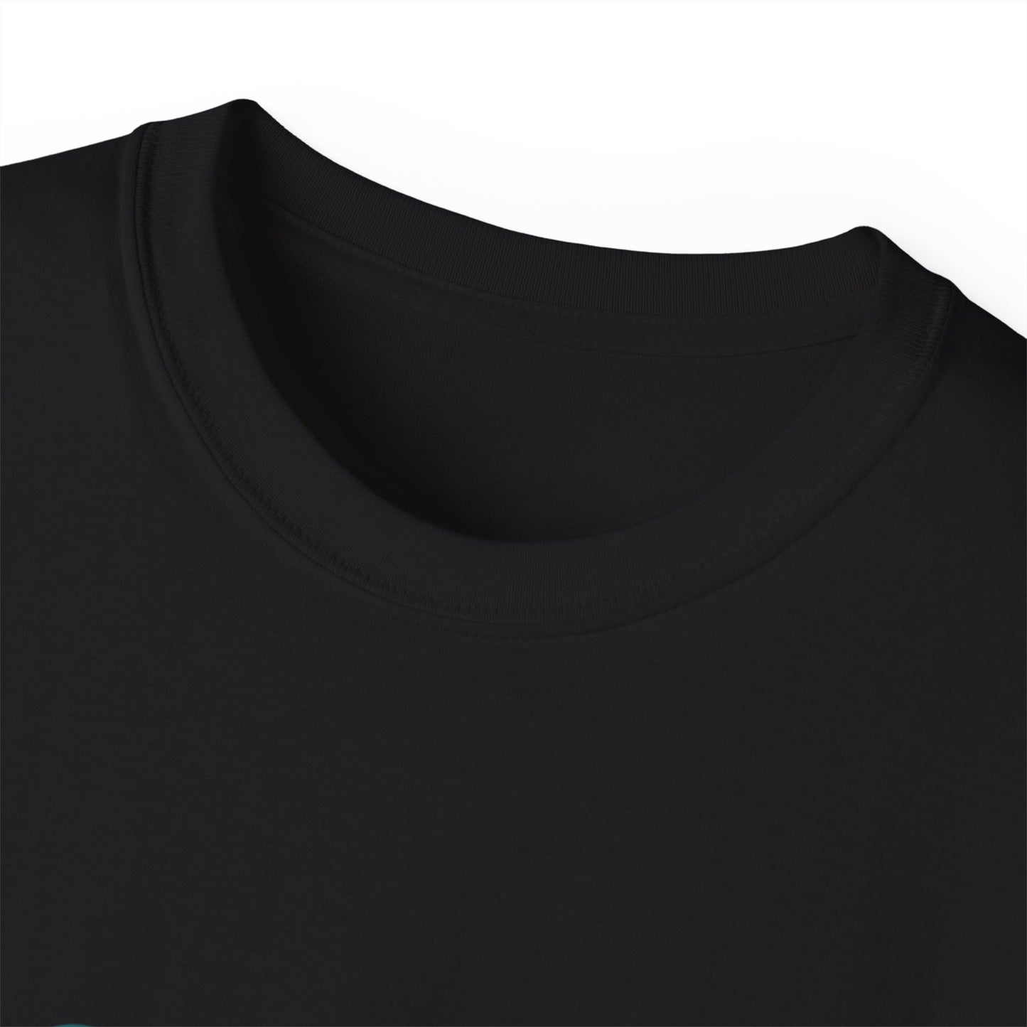Abstract Basketball Player Tee | Colorful Silhouette Court Art