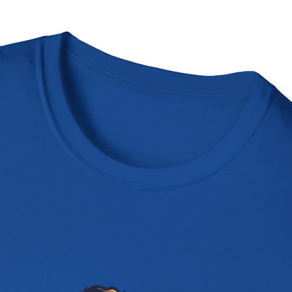 Sunset Surf Silhouette T-Shirt | Ocean Wave Man Tricou Personalizat Gildan 64000 – Bumbac Premium, Fit Modern & Confort Zilnic
