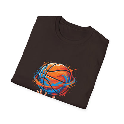Basketball Passion T-Shirt | Spinning Ball Illustration