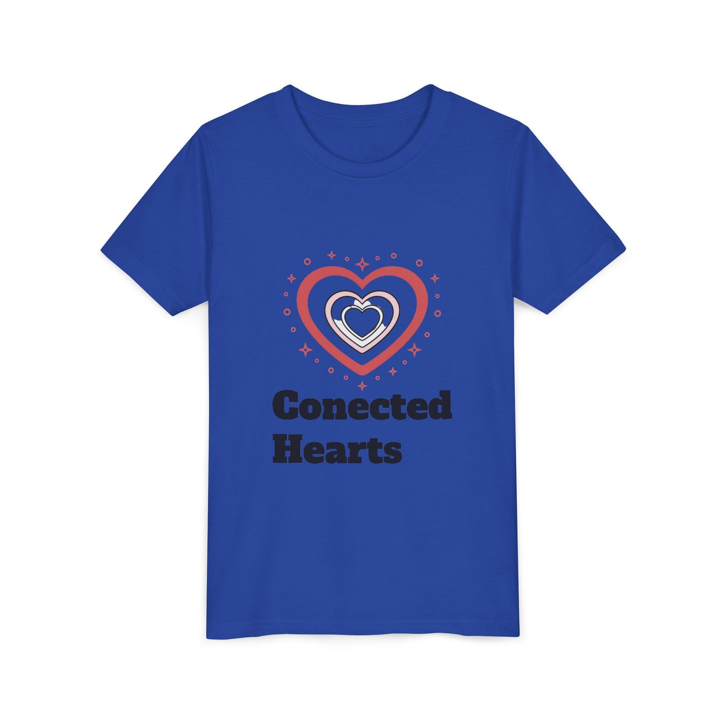 Connected Hearts Youth Tee | Heart Graphic, Love Design