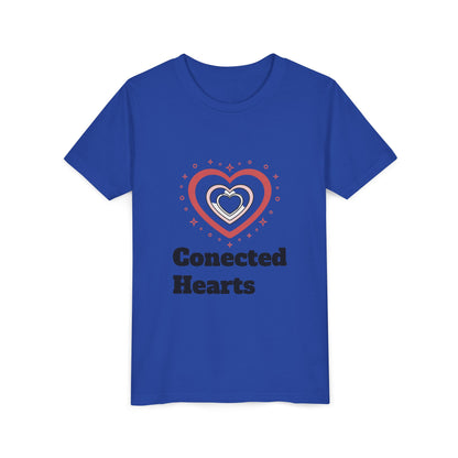 Connected Hearts Youth Tee | Heart Graphic, Love Design
