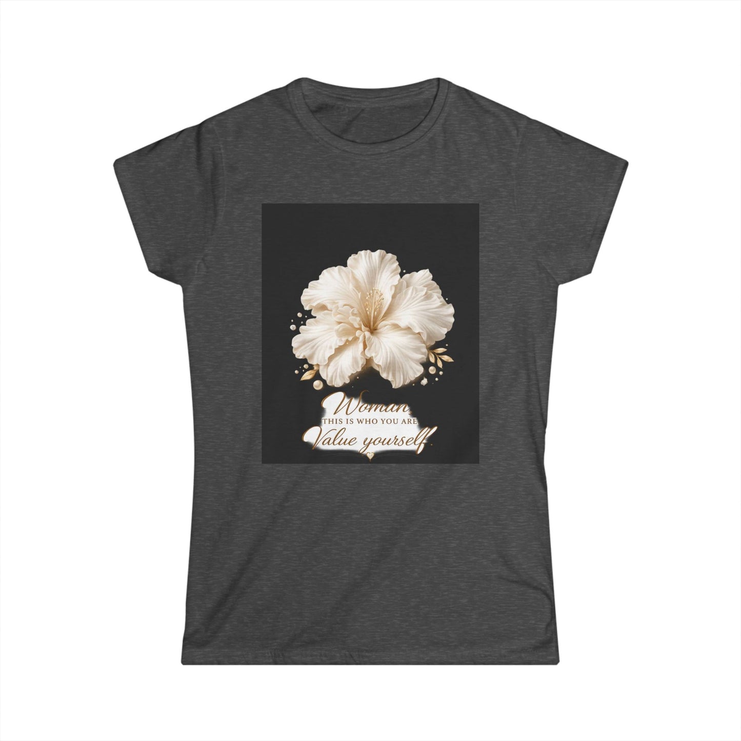 Tricou Damă Softstyle Premium – Bumbac Moale & Croială Feminină