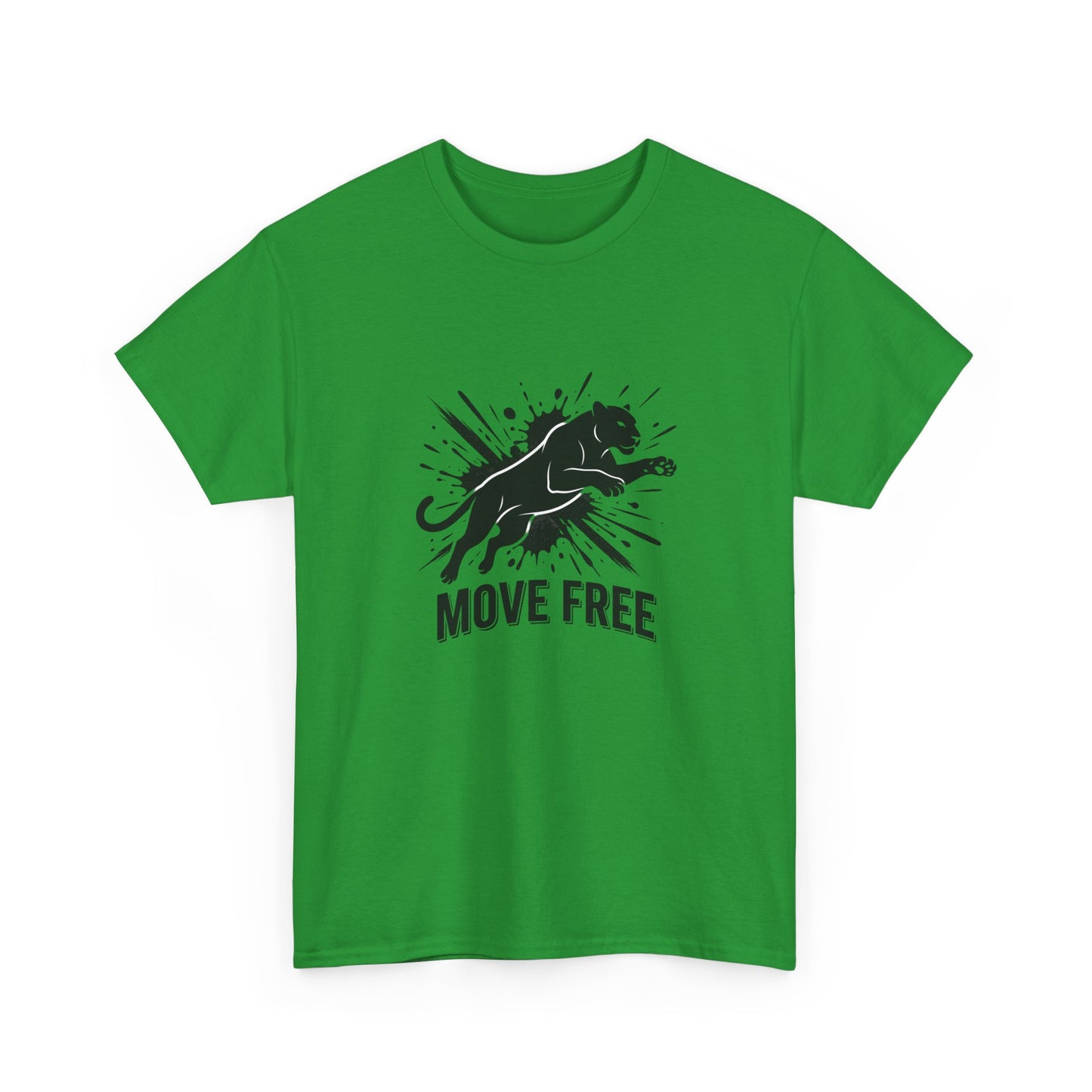 Tricou Gildan 5000 “MOVE FREE” – Bumbac 100% Rezistent, Confort Zilnic & Stil Streetwear Autentic