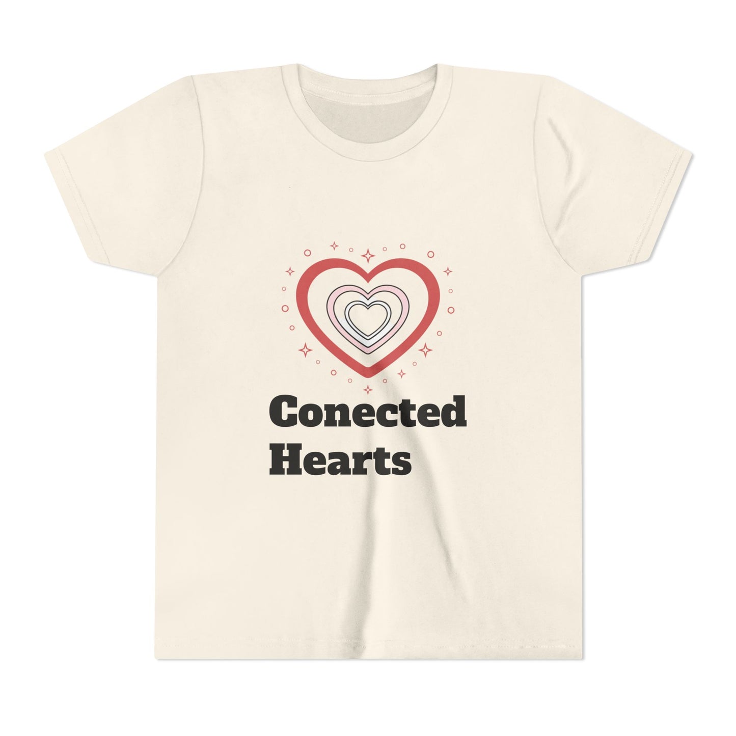 Connected Hearts Youth Tee | Heart Graphic, Love Design