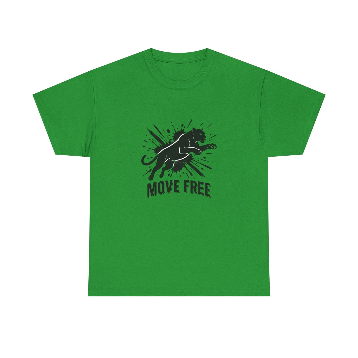 Tricou Gildan 5000 “MOVE FREE” – Bumbac 100% Rezistent, Confort Zilnic & Stil Streetwear Autentic