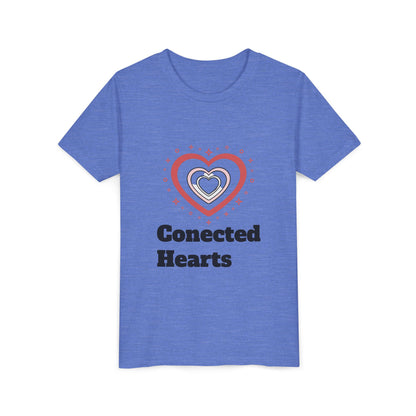 Connected Hearts Youth Tee | Heart Graphic, Love Design