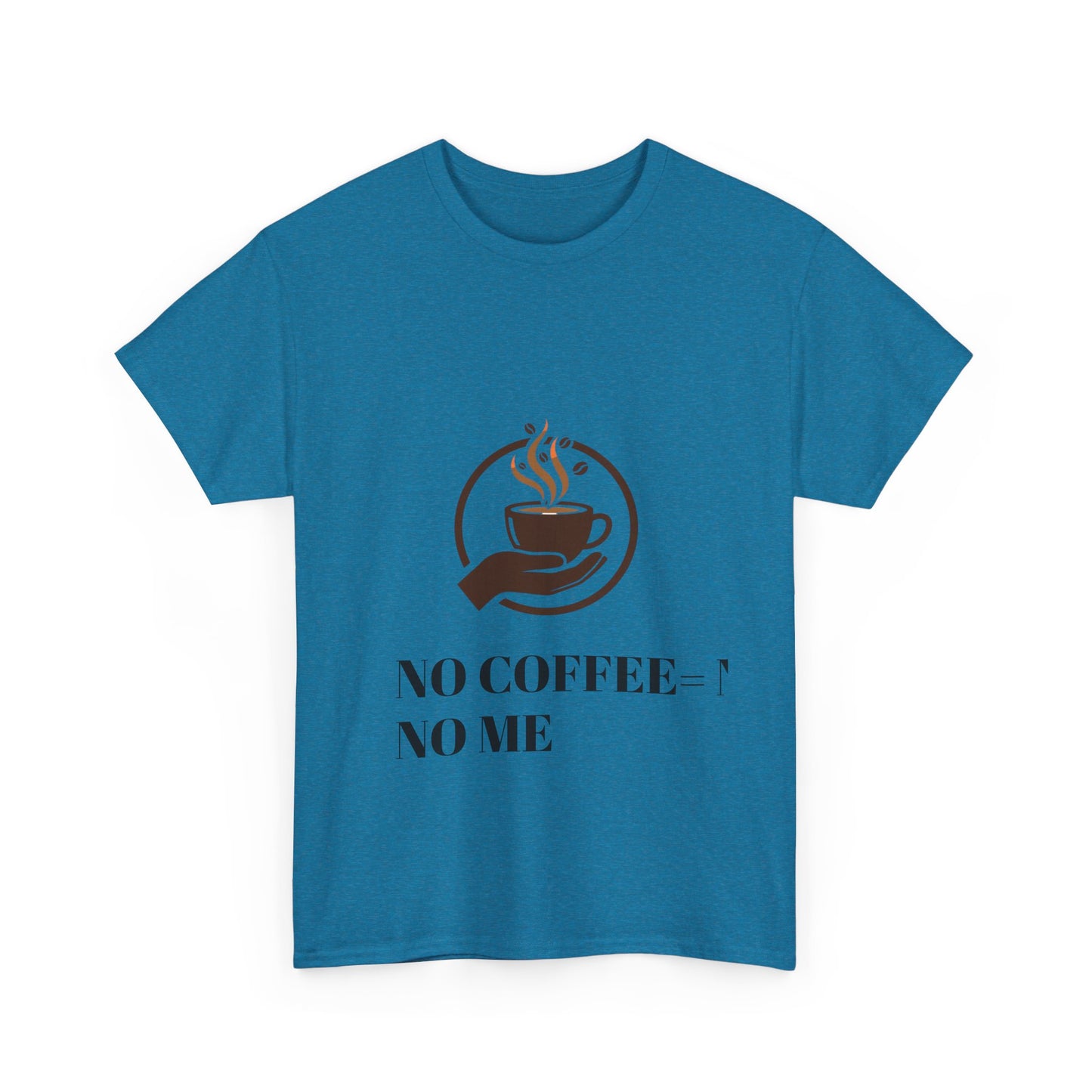 No Coffee No Me Tee | Coffee Cup Illustration, Morning Caffeine Shirt
