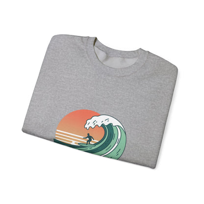 Stay Wild Surf Crewneck Sweatshirt