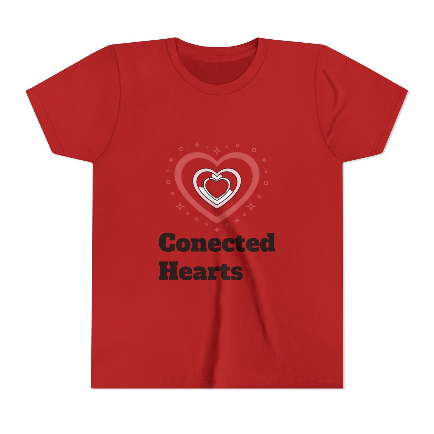 Connected Hearts Youth Tee | Heart Graphic, Love Design